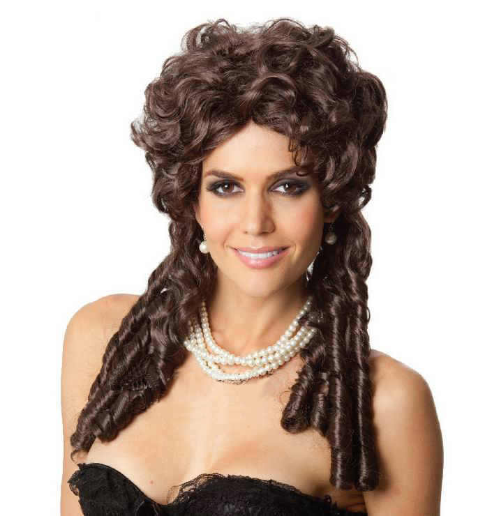 H038 Princess Belle And Scarlett OHara Costume Wig